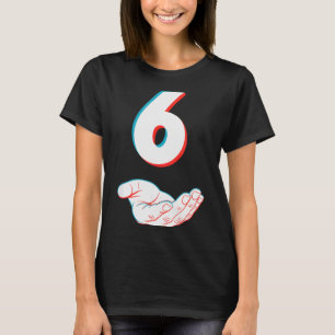 Grappige 67 Zes Zeven Meme Koppel bijpassende Hall T-shirt