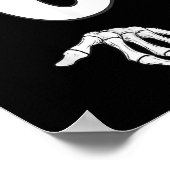 Grappige 67 Zes Zeven Meme Koppel Halloween Poster (Hoek)