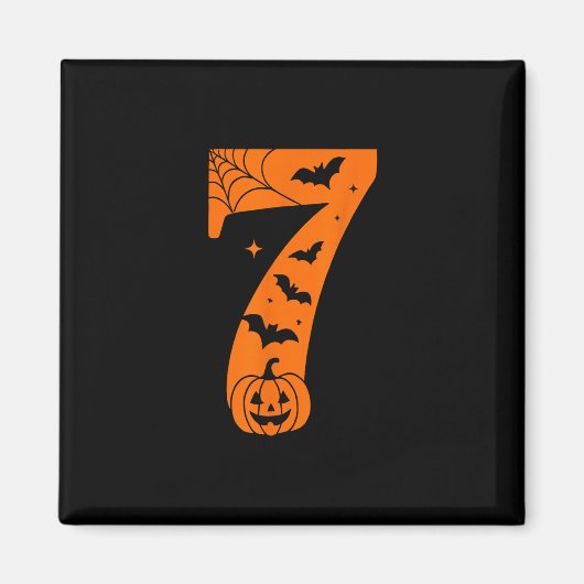 Grappige 67 Zes Zeven Meme Koppel Matching Hallowe Magneet (Voorkant)