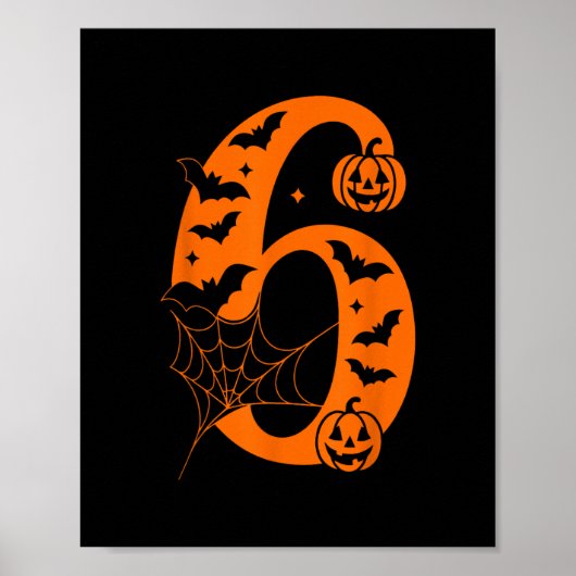 Grappige 67 Zes Zeven Meme Koppel Matching Hallowe Poster (Voorkant)