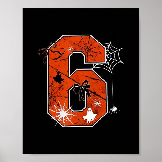 Grappige 67 Zes Zeven Meme Koppel Matching Hallowe Poster (Voorkant)