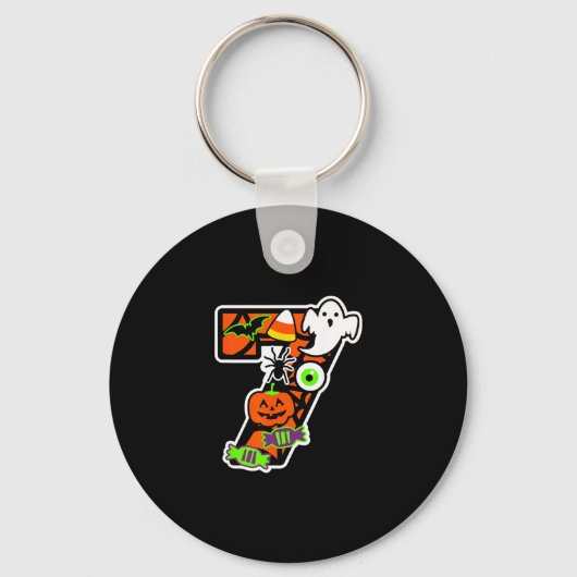 Grappige 67 Zes Zeven Meme Koppel Matching Hallowe Sleutelhanger (Voorkant)