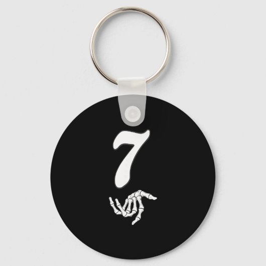 Grappige 67 Zes Zeven Meme Koppel Matching Hallowe Sleutelhanger (Voorkant)