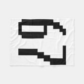 Grappige 67 Zes Zeven Meme Koppel Matching Retro A Fleece Deken (Voorkant (Horizontaal))