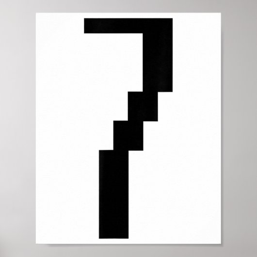 Grappige 67 Zes Zeven Meme Koppel Matching Retro A Poster (Voorkant)