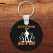 Grappige 67 Zes Zeven Meme Koppel Matching Retro A Sleutelhanger (Voorkant)
