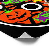 Grappige 67 Zes Zeven Meme Koppel Passende Hallowe Poster (Hoek)