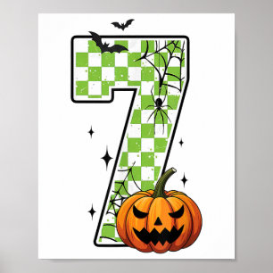 Grappige 67 Zes Zeven Paar Overeenkomstige Hallowe Poster