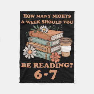 Grappige 6-7 Engelse leraar 67 Meme lezen _1 Fleece Deken