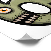 Grappige 6 7 Halloween Kostuum Meme 67 Halloween _ Poster (Hoek)