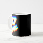 Grappige 6 7 Meme Gen Alpha Sla Jargon Zes Zeven E Koffiemok (Voorkant links)