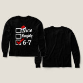 Grappige 6-7 Meme Leuk Stout 67 Kerstmis Brain Rot (Voorkant /achterkant)
