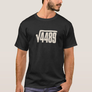 Grappige 6 7 meme wiskunde shirt