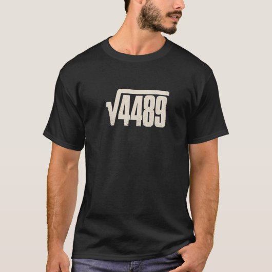 Grappige 6 7 meme wiskunde shirt (Voorkant)