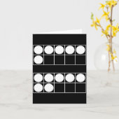 Grappige 6 7 Nummer Leraren Studenten Zes Zeven Me Kaart (Gele Bloem)