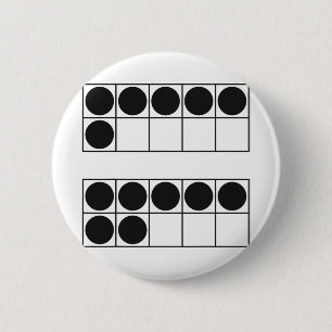 Grappige 6 7 Nummer Leraren Studenten Zes Zeven Me Ronde Button 5,7 Cm