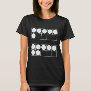 Grappige 6 7 Nummer Wiskunde Leraren Studenten Zes T-shirt