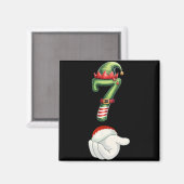 Grappige 6 7 Zes Zeven Meme Koppel Bijpassende Ker Magneet (Voorkant / Achterkant)