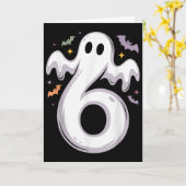 Grappige 6 Geest Meme Halloween Kostuum Matching D Kaart (Gele Bloem)