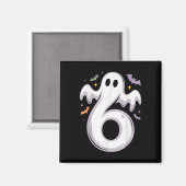Grappige 6 Geest Meme Halloween Kostuum Matching D Magneet (Voorkant / Achterkant)