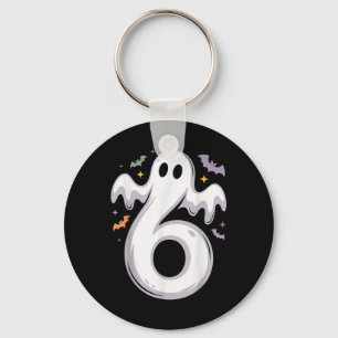 Grappige 6 Geest Meme Halloween Kostuum Matching D Sleutelhanger