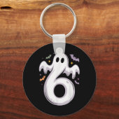 Grappige 6 Geest Meme Halloween Kostuum Matching D Sleutelhanger (Voorkant)