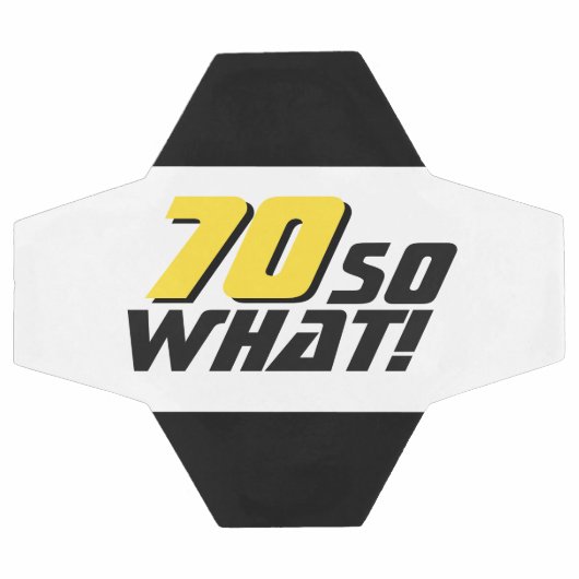 Grappige 70 dus wat Quote 70ste verjaardag Voetbal (Enkel)