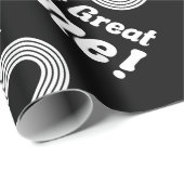 Grappige 70e verjaardag voor haar cadeaupapier (Rol Hoek)