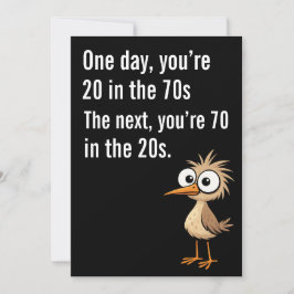 Grappige 70e verjaardagskaart 70e verjaardagskaart kaart