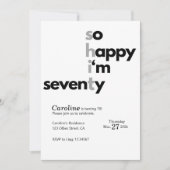 Grappige 70ste verjaardag Grappige humor Hilarious Kaart (Voorkant)