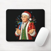 Grappige 7-6 6-7 George Washington Sinterklaas 67 Muismat (Met muis)