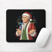 Grappige 7-6 6-7 George Washington Sinterklaas 67 Muismat (Met muis)