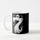 Grappige 7 Ghost Meme Halloween Kostuum Matching D Koffiemok (Links)