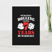 Grappige 7e trouwdag koppels 7 jaar getrouwd kaart (Voorkant)