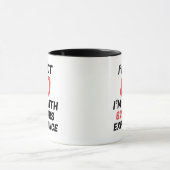 Grappige 80e verjaardag koffie mok (Midden)