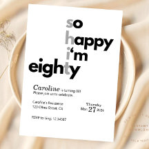 Grappige 80ste verjaardag Grappige humor Hilarious