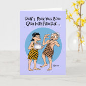 Grappige 80ste verjaardag Kaart voor mannen (Gele Bloem)