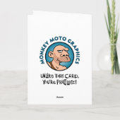 Grappige 84ste Verjaardag Kaart (Achterkant)