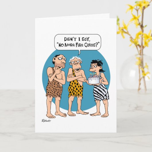 Grappige 86ste verjaardag kaart (Gele Bloem)