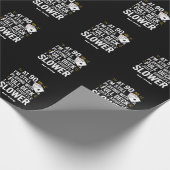 Grappige 90e verjaardag cadeau Kaarten Full Deck v Cadeaupapier (Hoek)