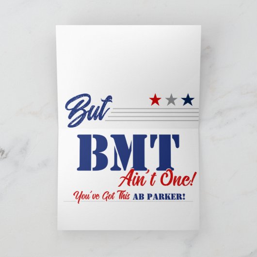 Grappige 99 Problemen Air Force Basistraining Kaar Kaart (Binnen)