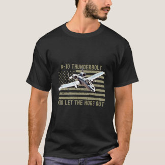 Grappige A10 Thunderbolt Warthog brrrrrt die de T-shirt