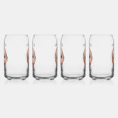 Grappige aangepaste Baby gezicht Blikvorm Glas (Rechts)