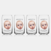 Grappige aangepaste Baby gezicht Blikvorm Glas (Voorkant)