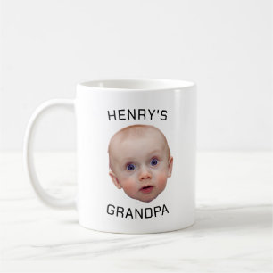 Grappige aangepaste Baby gezicht Koffiemok