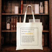 Grappige aangepaste boek club Canvas tas