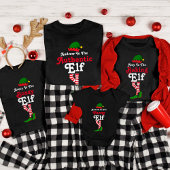 Grappige aangepaste familie kerst meest waarschijn Tri-Blend shirt