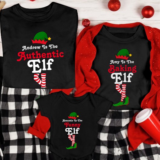 Grappige aangepaste familie kerst meest waarschijn Tri-Blend shirt