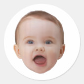 Grappige Aangepaste Gezicht Stickers Gepersonalise (Voorkant)