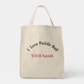 Grappige aangepaste hoofd blauwe baan karikatuur P Tote Bag (Achterkant)